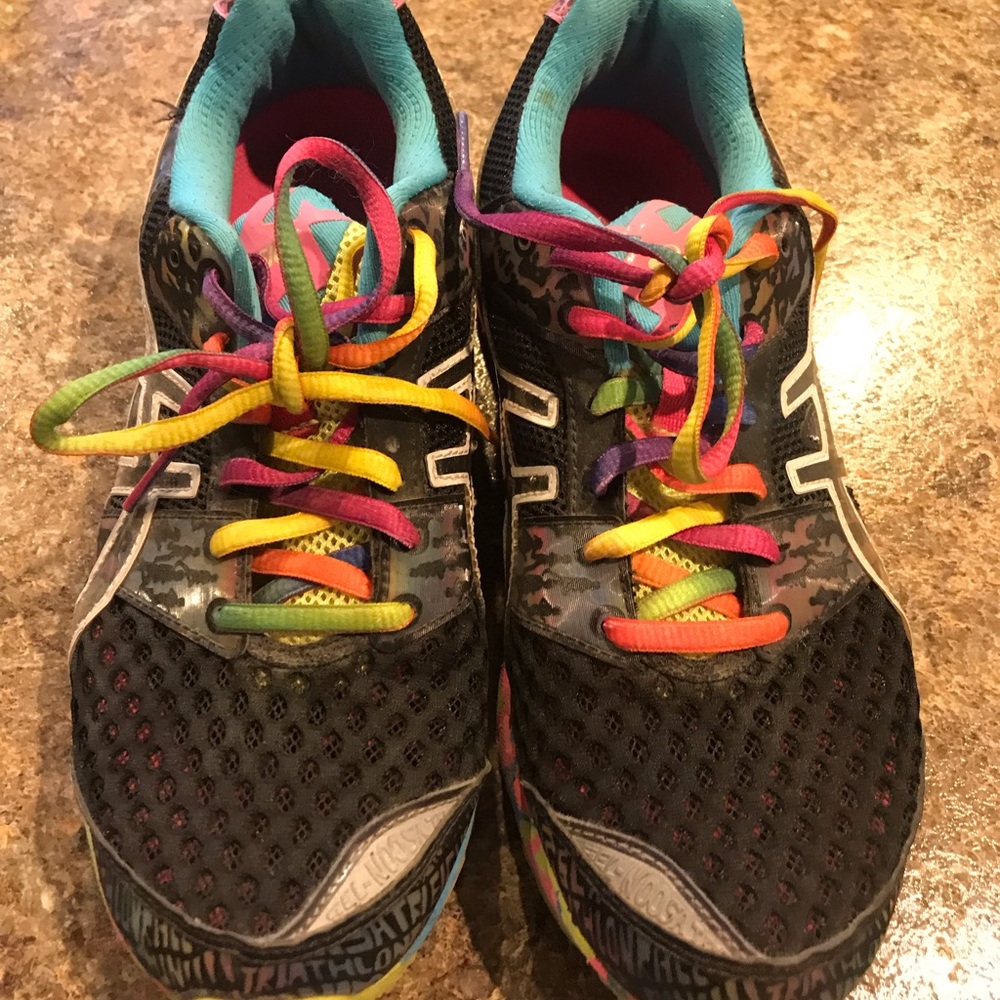 Asics colorful shoes